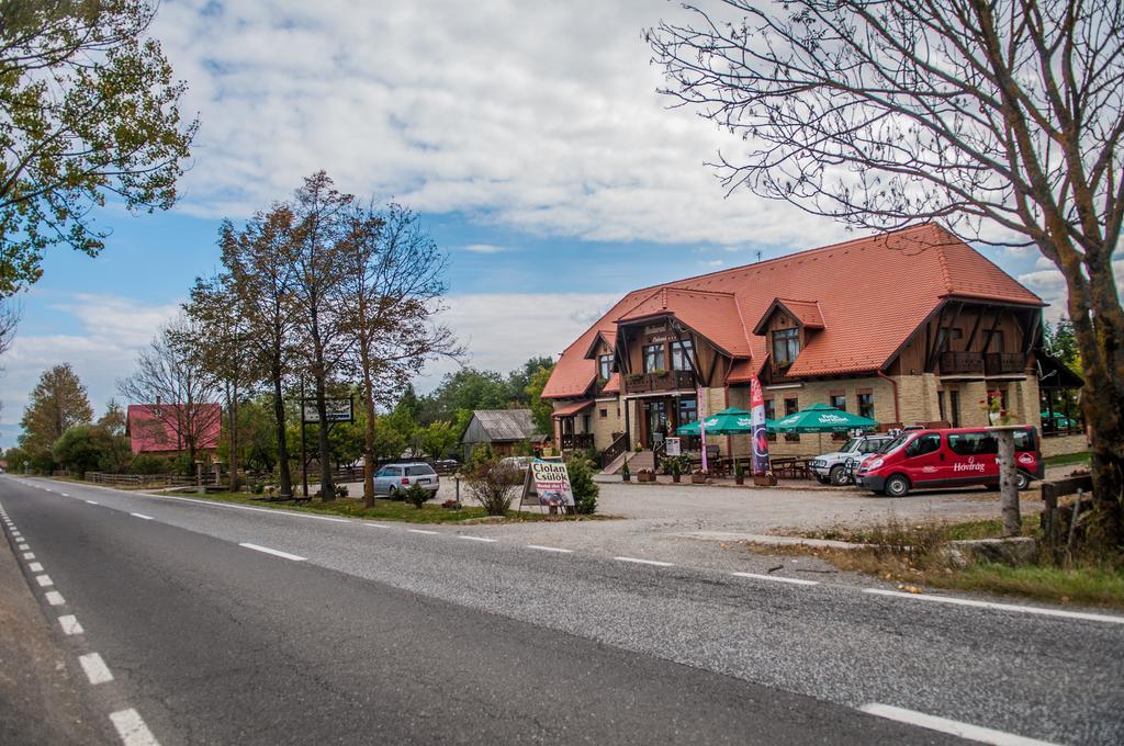 Отель Hovirag Panzio Borzont Экстерьер фото